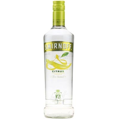 斯米诺风味伏特加柑橘味 Smirnoff Citrus Vodka 700ml