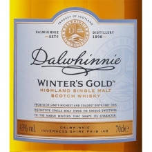 达尔维尼冬日金醇单一麦芽苏格兰威士忌 Dalwhinnie Winter