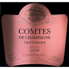 泰亭哲伯爵桃红香槟 Taittinger Comtes de Champagne Rose 750ml