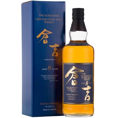 仓吉8年日本混合麦芽威士忌 The Kurayoshi 8 Year Old Japanese Pure Malt Whisky 700ml