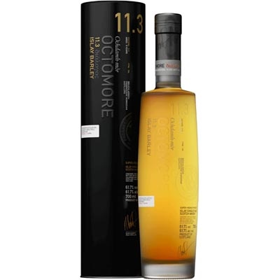 布赫拉迪泥煤怪兽11.3版单一麦芽苏格兰威士忌 Bruichladdich Octomore Edition 11.3 Aged 5 Years Single Malt Scotch Whisky 700ml
