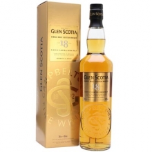 格兰帝18年单一麦芽苏格兰威士忌 Glen Scotia 18 Year Old Campbeltown Single Malt Scotch Whisky 700ml