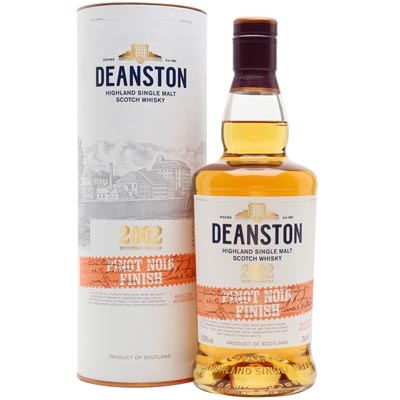 汀思图2002年黑皮诺桶单一麦芽苏格兰威士忌 Deanston 2002 17 Year Old Pinot Noir Finish Highland Single Malt Scotch Whisky 700ml