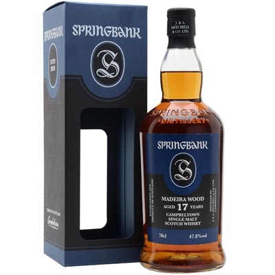 云顶17年马德拉桶单一麦芽苏格兰威士忌 Springbank Aged 17 Years Madeira Wood Campbeltown Single Malt Scotch Whisky 700ml