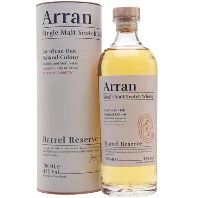 艾伦波本桶臻选单一麦芽苏格兰威士忌 Arran Barrel Reserve Single Malt Scotch Whisky 700ml