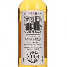 可蓝12年单一麦芽苏格兰威士忌 Kilkerran 12 Year Old Campbeltown Single Malt Scotch Whisky 700ml（新旧包装随机发货）