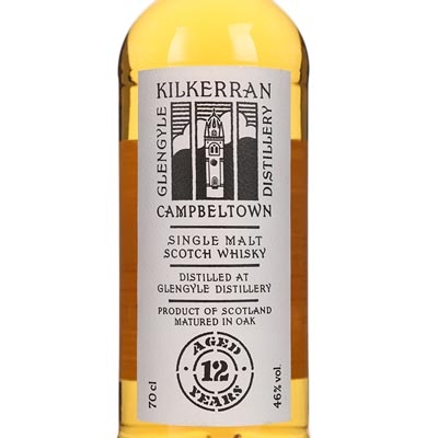 可蓝12年单一麦芽苏格兰威士忌 Kilkerran 12 Year Old Campbeltown Single Malt Scotch Whisky 700ml