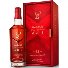 【中秋特惠】格兰菲迪22年璀璨珍藏单一麦芽苏格兰威士忌 Glenfiddich Gran Cortes 22 Year Old Single Malt Scotch Whisky 700ml