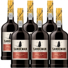 山地文酒庄红宝石波特酒 Sandeman Fine Ruby Porto 750ml