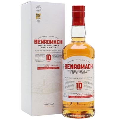 本诺曼克10年单一麦芽苏格兰威士忌 Benromach 10 Year Old Speyside Single Malt Scotch Whisky 700ml