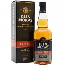 格兰莫雷10年烧桶单一麦芽苏格兰威士忌 Glen Moray Fired Oak 10 Year Old Speyside Single Malt Scotch Whisky 700ml