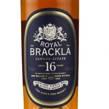 皇家布莱克拉16年单一麦芽苏格兰威士忌 Royal Brackla 16 Year Old Highland Single Malt Scotch Whisky 700ml