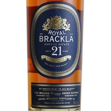 皇家布莱克拉21年单一麦芽苏格兰威士忌 Royal Brackla 21 Year Old Highland Single Malt Scotch Whisky 700ml