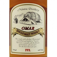 傲玛雪莉果干单一麦芽威士忌 OMAR Sherry Type Single Malt Whisky 700ml