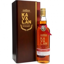 噶玛兰经典独奏Manzanilla雪莉桶原酒单一麦芽威士忌 Kavalan Solist Manzanilla Sherry Cask Strength Single Malt Whisky 750ml