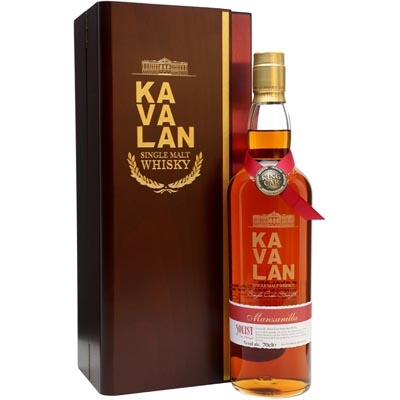 噶玛兰经典独奏Manzanilla雪莉桶原酒单一麦芽威士忌 Kavalan Solist Manzanilla Sherry Cask Strength Single Malt Whisky 750ml