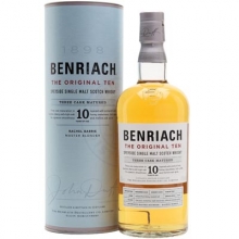 本利亚克10年经典单一麦芽威士忌 Benriach The Original Ten 10 Year Old Speyside Single Malt Scotch Whisky 700ml