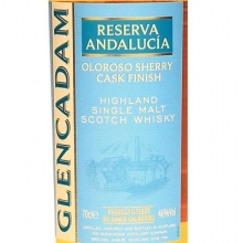 格兰卡登安达卢西亚雪莉桶单一麦芽苏格兰威士忌 Glencadam Reserva Andalucia Oloroso Sherry Finish Highland Single Malt Scotch Whisky 700ml