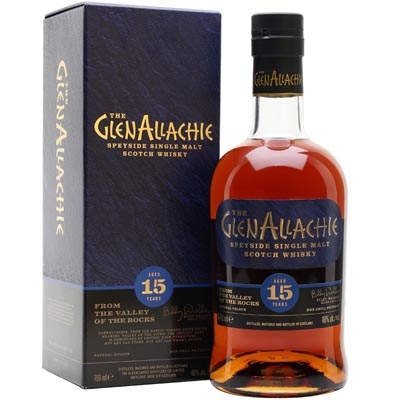 格兰纳里奇15年单一麦芽苏格兰威士忌 GlenAllachie Aged 15 Yeas Single Malt Scotch Whisky 700ml