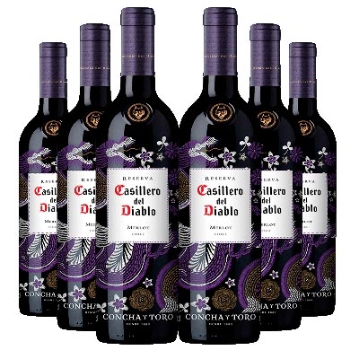 干露酒庄红魔鬼尊龙梅洛干红葡萄酒 Casillero del Diablo Merlot 750ml