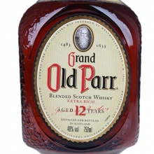 欧伯12年调和苏格兰威士忌 Old Parr 12 Year Old Blended Scotch Whisky 750ml