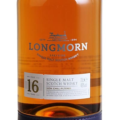 朗摩16年单一麦芽苏格兰威士忌 Longmorn 16 Year Old Speyside Single Malt Scotch Whisky 700ml