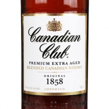 加拿大俱乐部调和加拿大威士忌 Canadian Club Blended Canadian Whisky 750ml