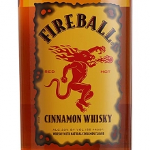 火龙肉桂威士忌利口酒 Fireball Cinnamon Whisky Liqueur 750ml