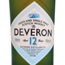 德弗伦12年单一麦芽苏格兰威士忌 Deveron 12 Year Old Highland Single Malt Scotch Whisky 700ml