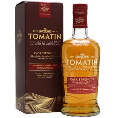 汤玛丁桶强单一麦芽苏格兰威士忌 Tomatin Cask Strength Highland Single Malt Scotch Whisky 700ml