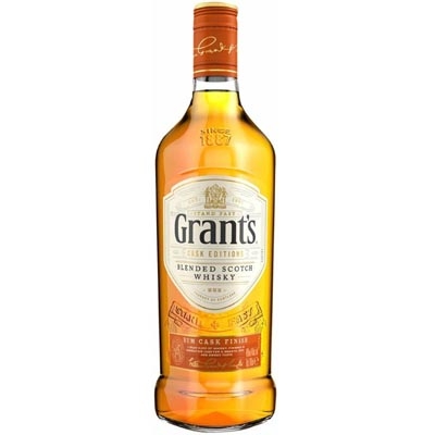 格兰过桶系列朗姆桶调和苏格兰威士忌 Grant’s Cask Editions Rum Cask Finish Blend Scotch Whisky 700ml