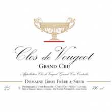 大金杯酒庄伏旧园特级园干红葡萄酒 Domaine Gros Frere et Soeur Clos de Vougeot Grand Cru 750ml