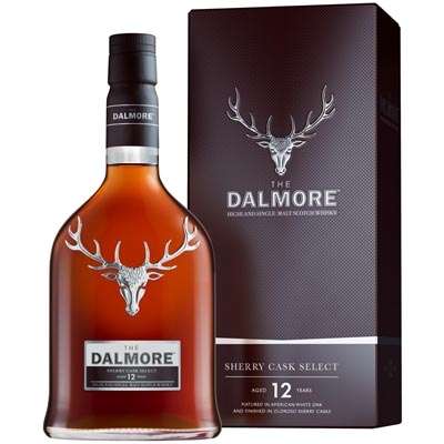 大摩12年精选雪莉桶单一麦芽苏格兰威士忌 Dalmore 12 Year Old Sherry Cask Select Highland Single Malt Scotch Whisky 700ml