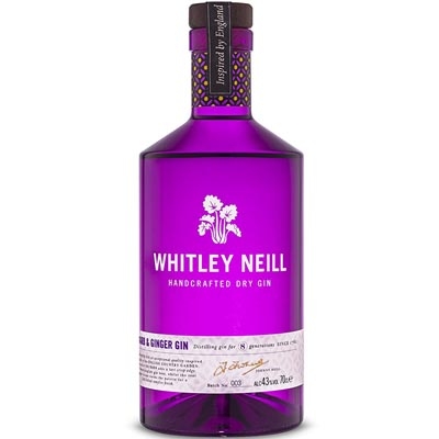 惠特利尼尔干姜金酒 Whitley Neill Rhubarb & Ginger Gin 700ml