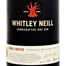 惠特利尼尔经典伦敦干金酒 Whitley Neill The Original London Dry Gin 700ml