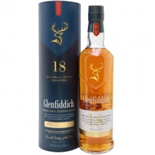 格兰菲迪18年单一麦芽苏格兰威士忌 Glenfiddich 18YO Single Malt Scotch Whisky 700ml