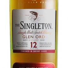 苏格登格兰欧德12年雪莉桶单一麦芽苏格兰威士忌 The Singleton of Glen Ord 12 Year Old Sherry Cask Single Malt Scotch Whisky 700ml