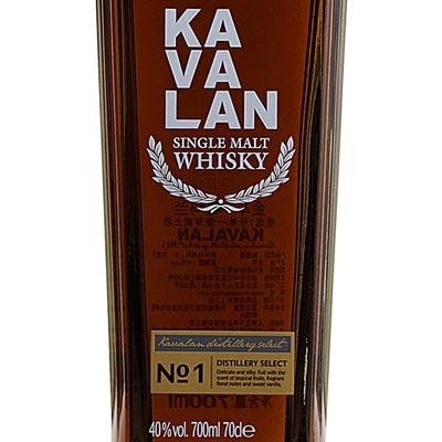 噶玛兰珍选1号单一麦芽威士忌 Kavalan No.1 Distillery Select Single Malt Whisky 700ml