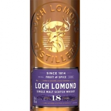 罗曼湖18年单一麦芽苏格兰威士忌 Loch Lomond 18 Year Old Single Malt Scotch Whisky 700ml