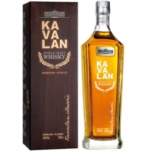 噶玛兰经典单一麦芽威士忌 Kavalan Classic Single Malt Whisky 700ml