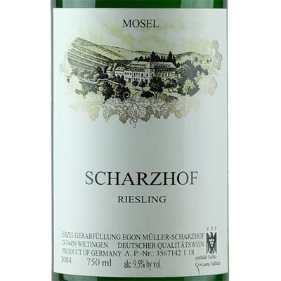 伊贡米勒酒庄雷司令干白葡萄酒 Egon Muller Scharzhof Riesling 750ml