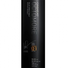 布赫拉迪泥煤怪兽12.1版单一麦芽苏格兰威士忌 Bruichladdich Octomore Edition 12.1 Aged 5 Years Single Malt Scotch Whisky 700ml