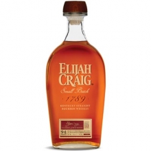 爱利加小批量波本威士忌 Elijah Craig Small Batch Kentucky Straight Bourbon Whiskey 750ml