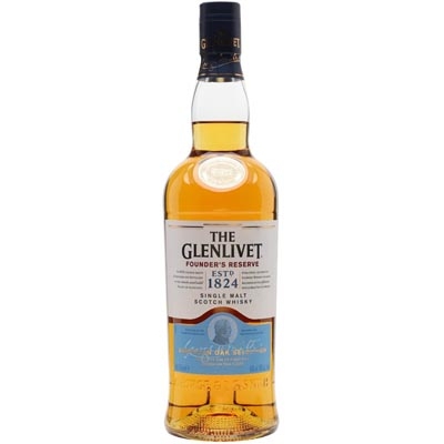格兰威特创始人珍藏单一麦芽苏格兰威士忌 Glenlivet Founder's Reserve Single Malt Scotch Whisky 700ml