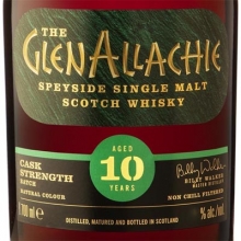 格兰纳里奇10年原桶强度单一麦芽苏格兰威士忌 GlenAllachie Aged 10 Yeas Cask Strength Batch 6 Single Malt Scotch Whisky 700ml