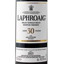 拉弗格30年伊恩·亨特之传第二章单一麦芽苏格兰威士忌 Laphroaig 30 Year Old The Ian Hunter Story Book 2: Building an Icon Islay Single Malt Scotch Whisky 700ml