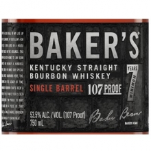 贝克斯单桶波本威士忌 Baker