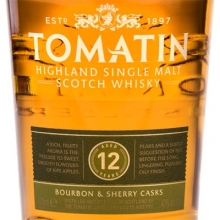 汤玛丁12年单一麦芽苏格兰威士忌 Tomatin 12YO Highland Single Malt Scotch Whisky 700ml