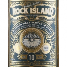 石蚝10年混合麦芽苏格兰威士忌 Rock Island Aged 10 Years Blended Malt Scotch Whisky 700ml