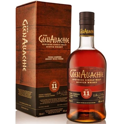 格兰纳里奇11年PX雪莉换桶单一麦芽苏格兰威士忌 Glenallachie Aged 11 Years Pedro Ximénez Sherry Wood Finish Single Malt Scotch Whisky 700ml